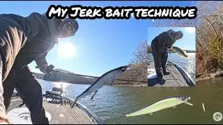 How I Work My Jerk Bait On Lake of the Ozarks