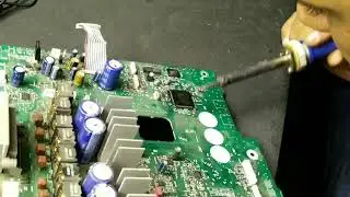 Como soldar o micro do Som Panasonic SA MAX750