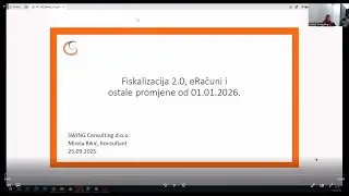 Webinar: Fiskalizacija 2.0 i ostale promjene od 01.01.2026.
