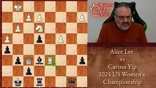 Five Minutes with Ben: Tricky Defense: Alice Lee vs Carissa Yip, 2025 US Women's Championship