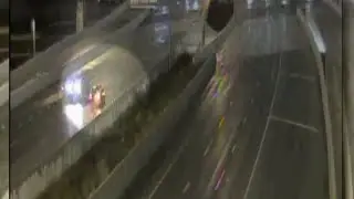 Wrong way driver caught on video