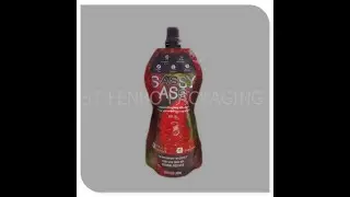 plastic pouches with spout,refillable wine bag with spout