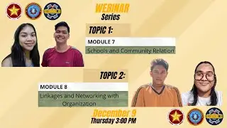 Modules 7 and 8: School and Community Relations, and Linkages and Networking with Organizations
