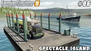 Weed control, sowing barley, transporting propane by barge | Spectacle Island | FS 19 | ep #06