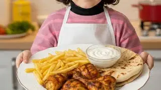 Chicken platter recipe 🍽️🍗|simple and easy |