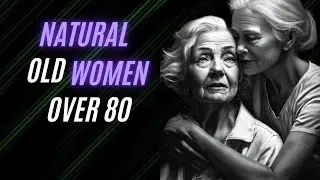Natural Older Woman Over 80 💖 Women who transcend gender and age #naturaloldwoman #over80 #over85