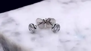 Custom Lab Diamond Stud Earrings