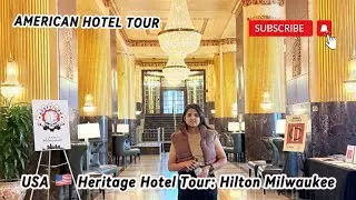 Exploring USA&rsquo;s Historic Hilton Hotel! #america #hotels #luxurylifestyle #lifeinusa