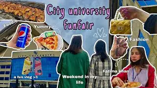 City university funfair| Girls day out| college funfair 2023 #viral #trending #youtube #funfair #fun