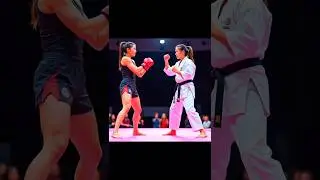 Karate punch habbit vs Kickboxing punch habbit #shorts #karate #mma #martialarts #india #russia #yt