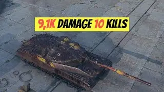 Object 780 9,1K Damage 10 Kills World of Tanks