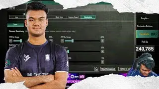 🔥 Sinister BGMI Sensitivity Update 4.0 🔥 | A1 eSports Bangladeshi Pro Player New Settings Revealed