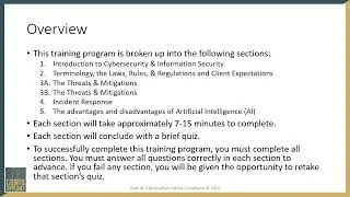 INTRO  - Cyber & Information Security Awareness Training
