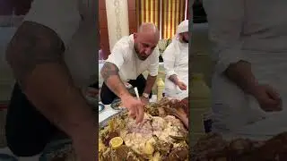 Roasted Camel served on Rice with spiced yoghurt. Thanks to the boys for taking care of us in Dubai