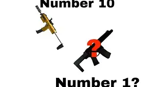 Bullet force- TOP 10 GUNS!
