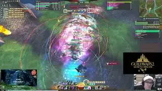 Guild Wars 2 WvW - Commander Lagging and Catjam distraction, no problem. Chrono edition.