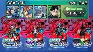 Showcase Okarun with full AI at the end | Grand Summoners