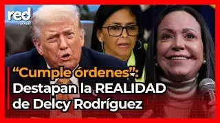 María Corina Machado DESTAPA LA REALIDAD DE DELCY RODRÍGUEZ tras reunión con Trump: 