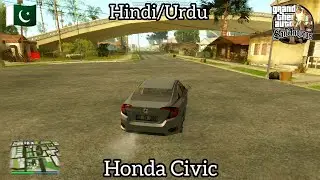 GTA SA Honda Civic Mod + Installation Hindi/Urdu 🚗🔥