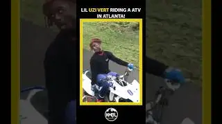 Lil Uzi Vert Riding A ATV in Atlanta! #nationwidebikelife #bikelife #liluzivert
