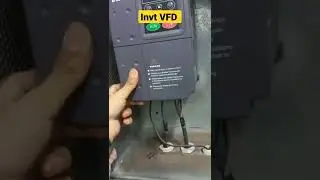invt VFD inverter connection