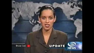 3 News Update 2001 Rebecca Singh NZ VHS