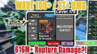New Best DPS Unit?! 7Star Guts in Material (ORB) Farm | Solo Gameplay | All Star Tower Defense
