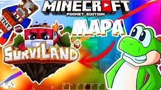MAPA DE SURVILAND 4 PARA MINECRAFT PE 1.0.4