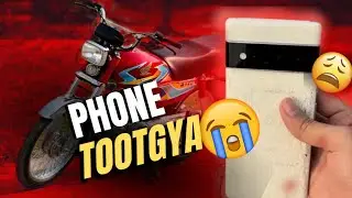 Drag Race on Honda CD 70 | Road py Mobile toot gya 😭