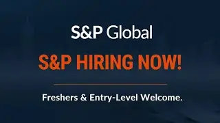 S&P Global Graduate Program 2026 | Software Engineer Fresher Jobs | Full Details 🔥