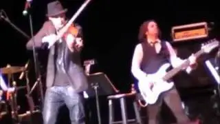 Jack White and David Garrett (both love Led Zeppelin)