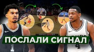 САН-АНТОНИО ПОСЫЛАЮТ СИГНАЛ ВСЕЙ НБА