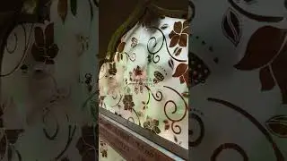 golden glass sliding