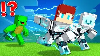 CURRENT Speedrunners vs Hunter in Minecraft - Maizen JJ and Mikey