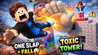 Roblox Giant Slap Troll Tower Challenge