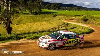 2024 Bega Valley Rally On Stage Action.