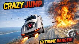 High Speed CRASH at 218 KM/H 😨 | Car Destroyed