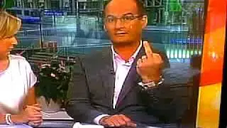 koshie gives the finger