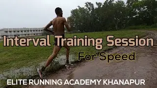 Interval training session of Elite Running Academy Khanapur