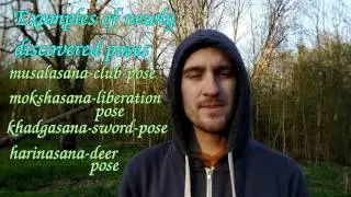 Asanas in ancient manuscripts by Alexander OpenYoga