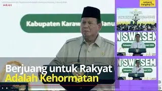 [FULL] Presiden Prabowo saat Pengumuman Indonesia Swasembada Pangan
