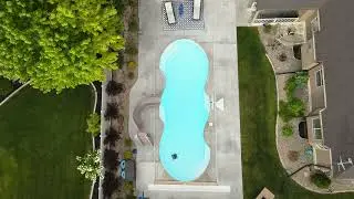 DJI Mavic Air 2 Drone Pool Cleaner Footage! BeatBot Aqua sense Pro Robot