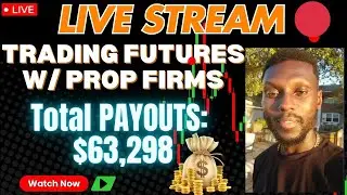 $63,298 in Prop Firm Payouts! LIVE FUTURES TRADING! 71 | NQ Nasdaq | Funded Accounts #Apex #Topstep