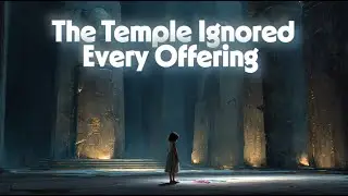 The Temple Ignored Every Offering — Until a Human Girl Left a Simple Crayon Drawing