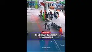 KEBERANIAN Bripda Erik Sirait Tangkap Anggota Geng Motor Bersajam