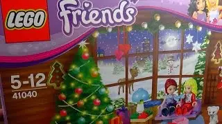 Лего Френдс Новогодний Календарь Лего Друзья 2014 Обзор Lego Friends 41040