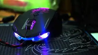 Test Led Gaming Mouse Dragon War G7 Chaos