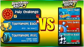 Old Tournament Vs New Tournament  | Swift Slide, Time Quake, Reverse Race  | BBR2:Mobile Vs BBR2:IA.