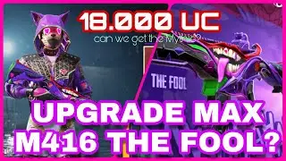 GET BACK! M416 THE FOOL - JOKER I UPGRADE MAX 18.000 UC IN LUCKY CRATE PUBG MOBILE