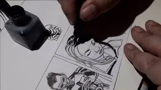 Entintando mis comics